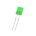 Led diffuus rechthoekig groen