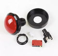 Arcade 63mm Button Rood