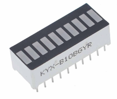 10 Segments led bar meerkleuren