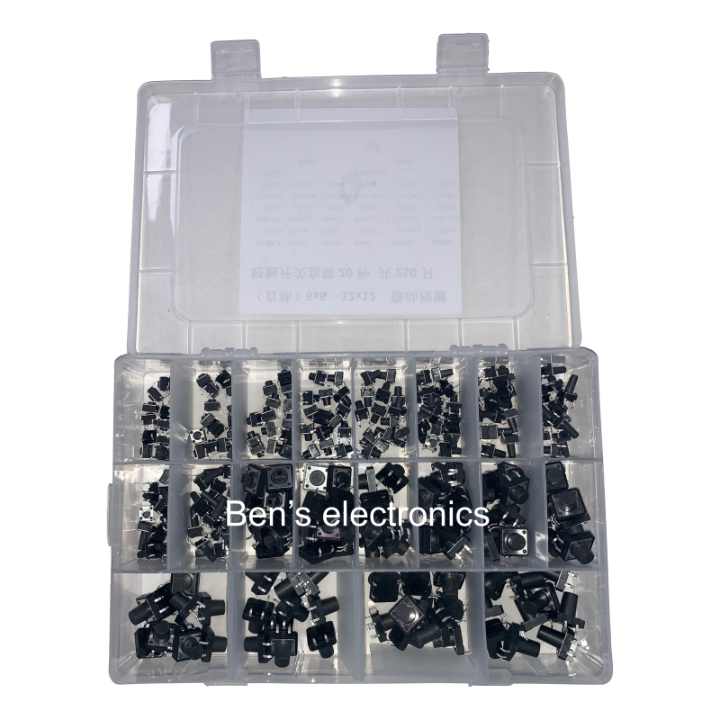 Tactile push button set 250 stuks 2