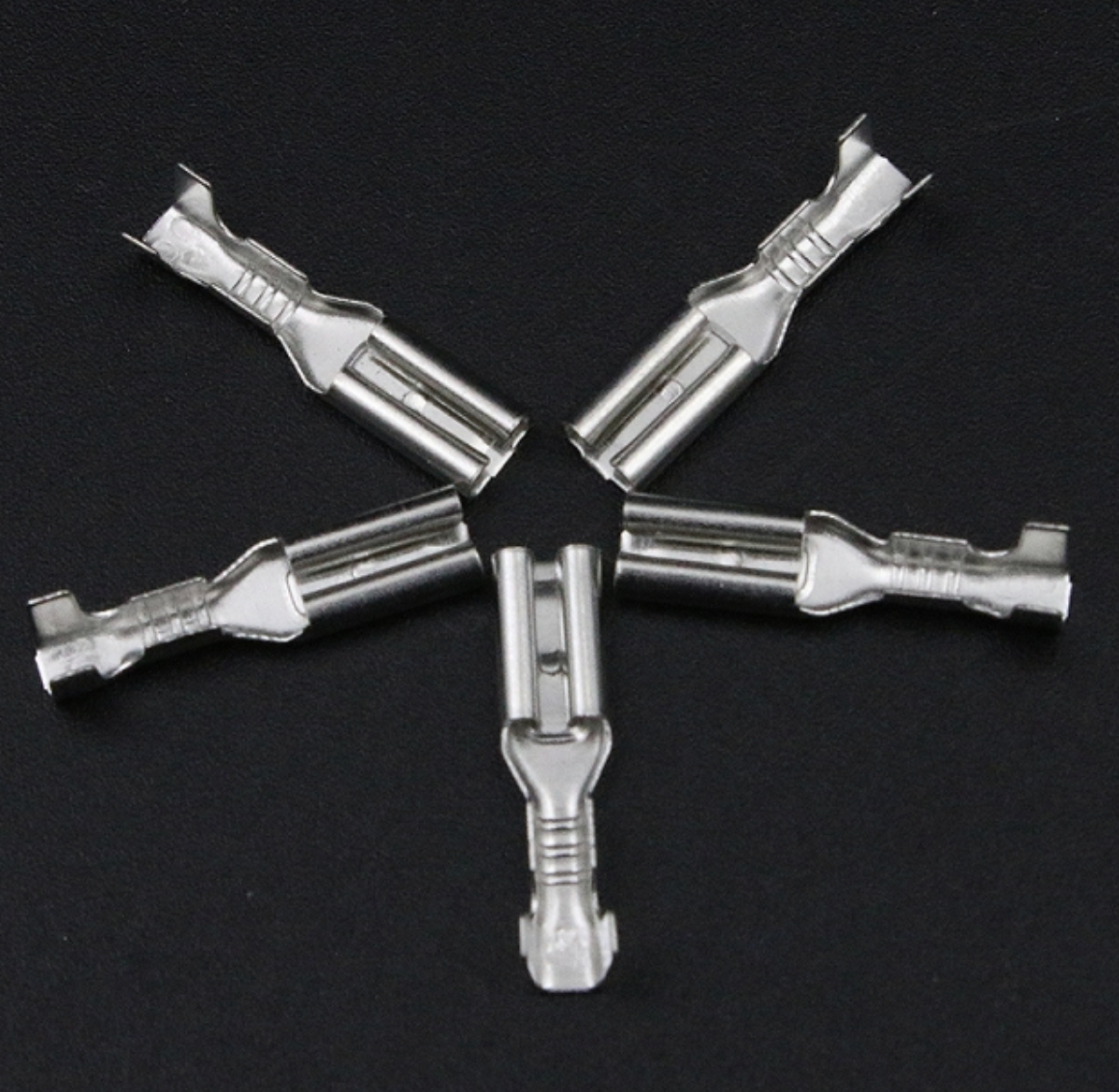 Kabelschoentjes 2,8mm niet geïsoleerd set 3