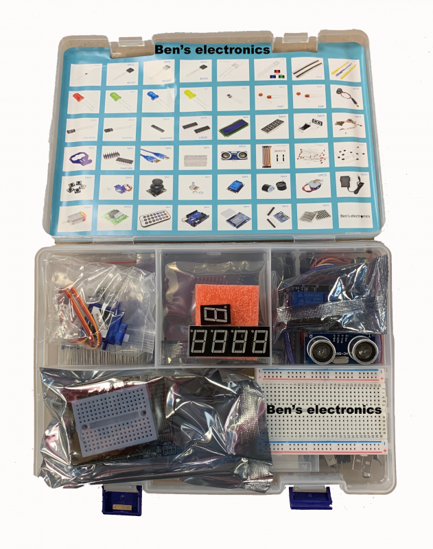 Ben's electronics Learning kit incl. cd 2
