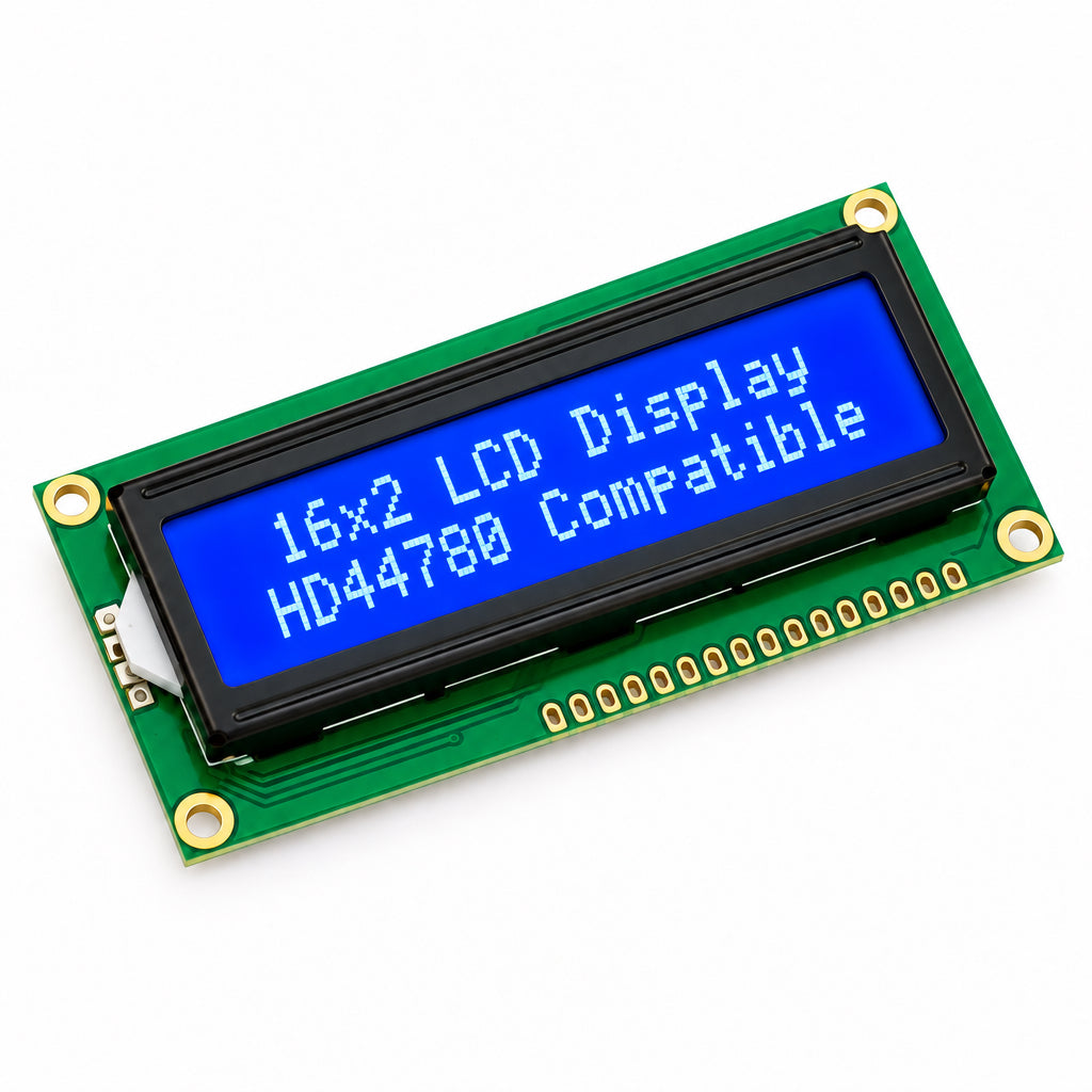 16 x 2 HD44780 LCD display