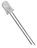 Knipper led rood 5mm