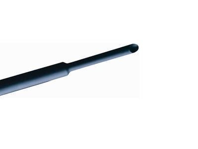 Krimpkous zwart 4,8 mm 1,2 meter