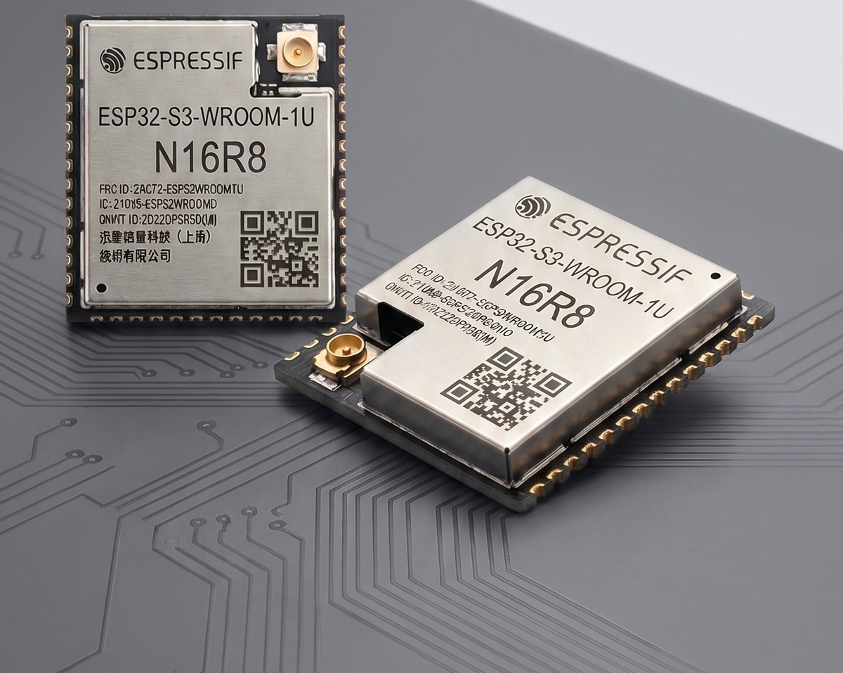 ESP32-S3-WROOM-1U-N16R8 Module (16MB Flash / 8MB PSRAM) - Espressif